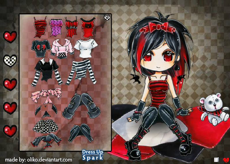 Emo Princess Dress Up Spark