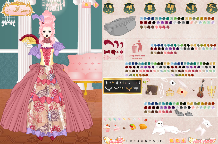 Rococco Costume Creator, Rinmaru