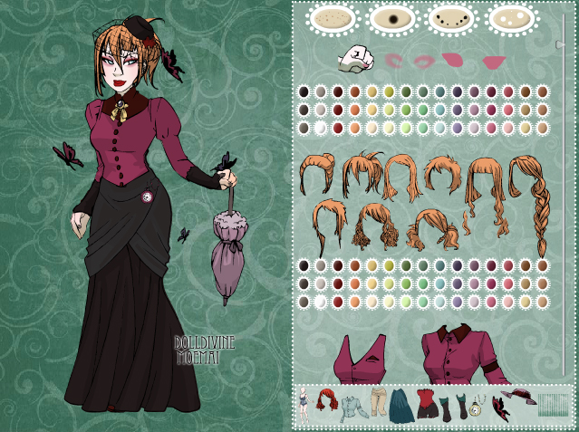 Victorian Butterfly Doll Divine