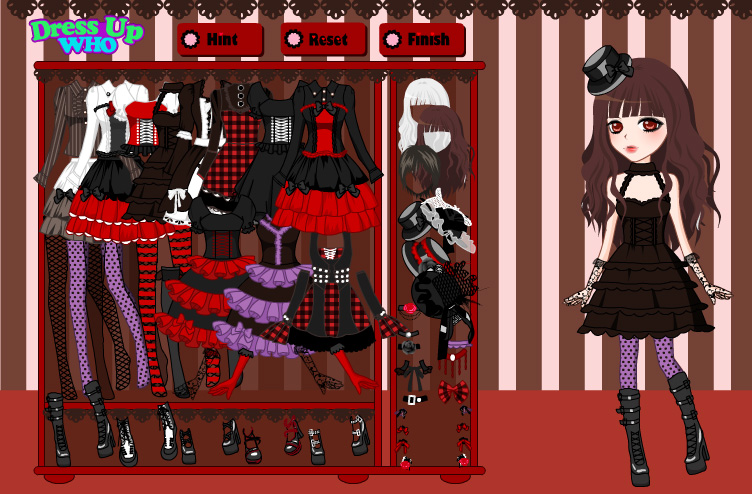 gothic lolita style, dress up who