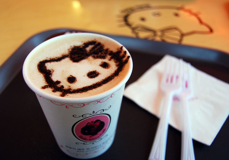 Seoul Hello Kitty Cafe